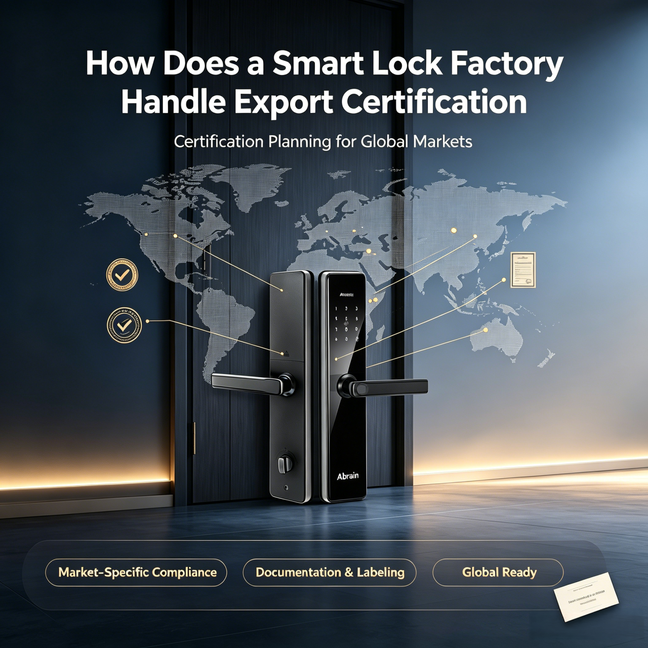 Как фабрика Smart Lock обрабатывает экспортную сертификацию