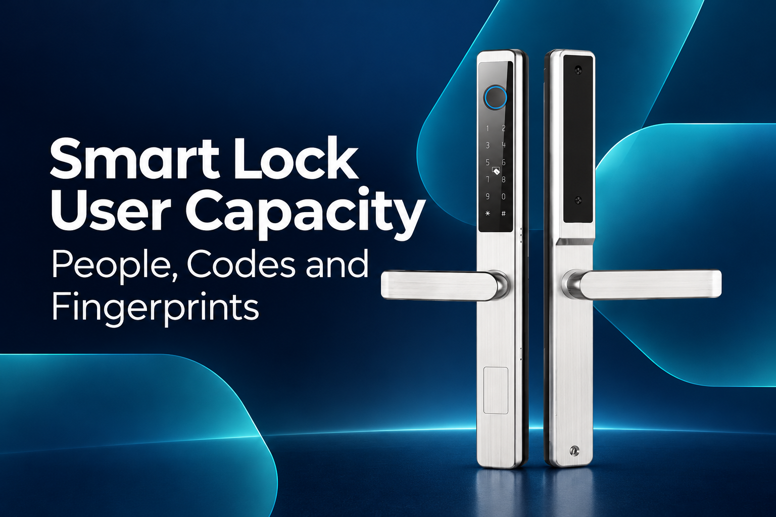 Smart Lock User Capacity editorial cover featuring the original product photographed on abrainsmartlock.com.